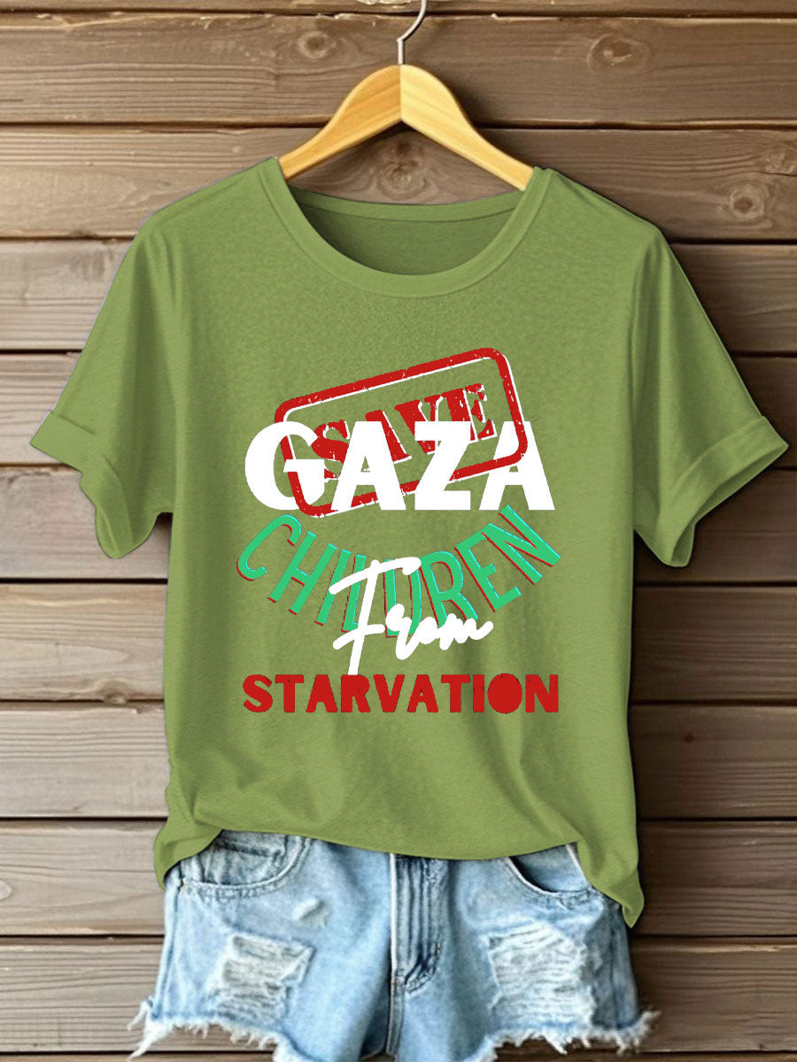 T-shirt imprimé Free Peace Femme