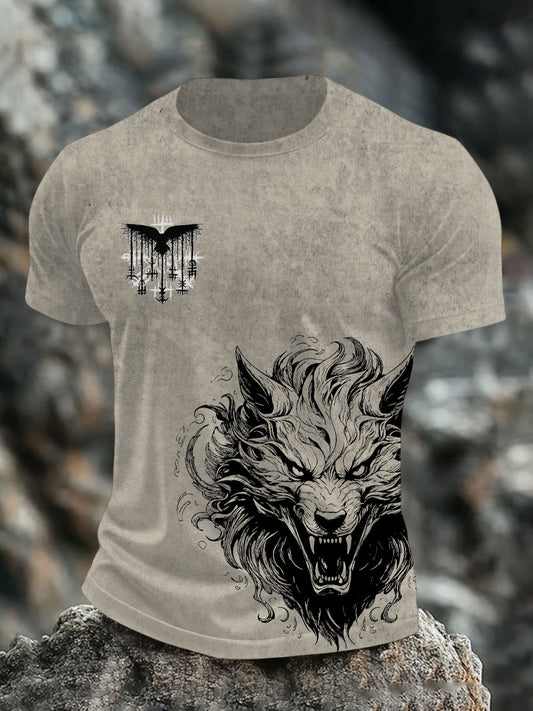 T-shirt imprimé Viking Homme