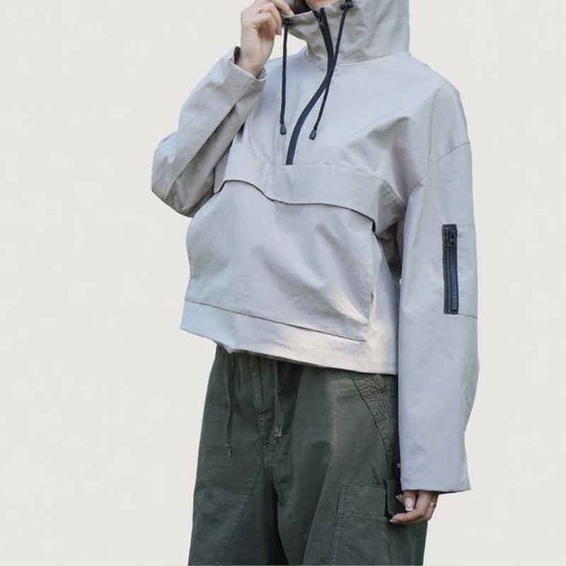 Veste Softshell Décontractée avec Capuche