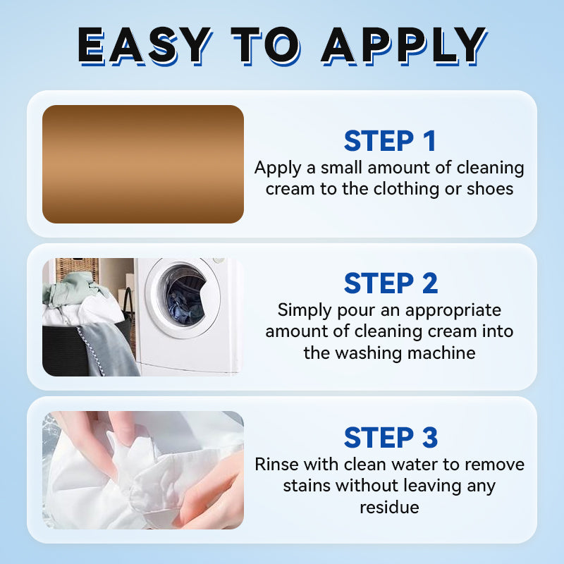 📢Grande vente!🏆Pâte nettoyante multi-usage pour vêtements et chaussures✨🌿