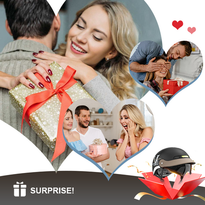 🛡️Ademende, lichtgewicht, crashbestendige motorhel