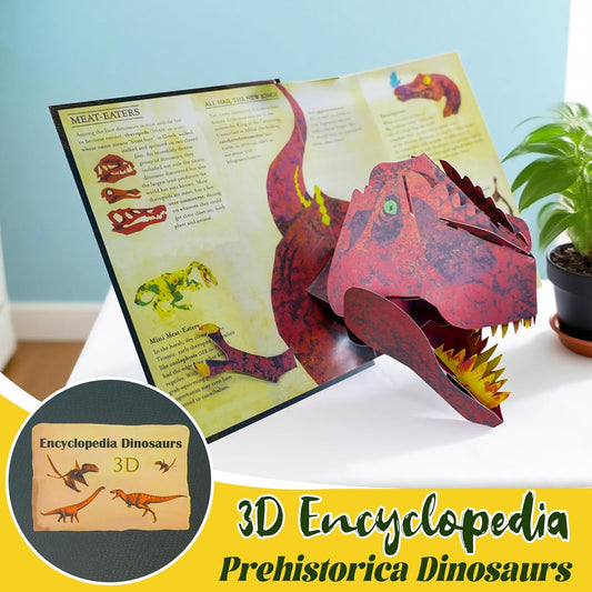 🦖3D Encyclopedia Prehistorica Dinosaurs - Enflammez le voyage intellectuel de l'illumination des enfants ! 📚