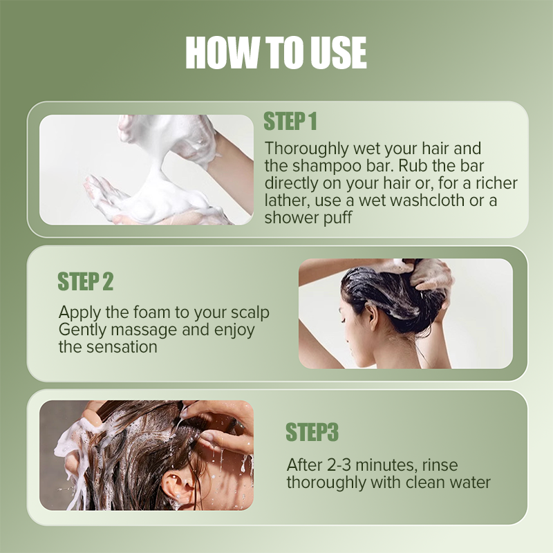 ⏳Spécial à durée limitée⏰Shampooing Solide Renforçant à la Composition Naturelle🧼