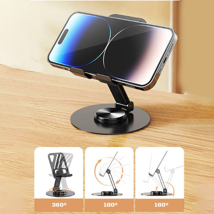 Support de téléphone portable pliable rotatif à 360°
