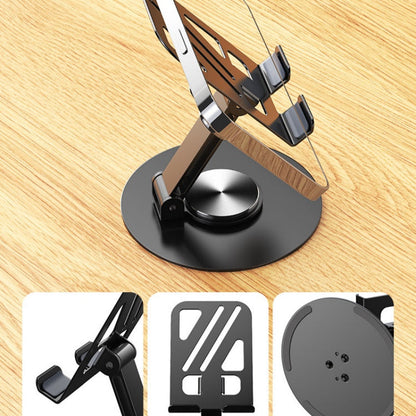 Support de téléphone portable pliable rotatif à 360°