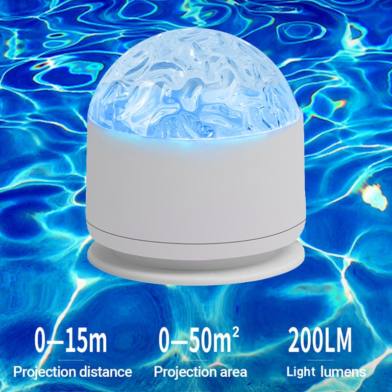 Projecteur de veilleuse Aurora avec télécommande