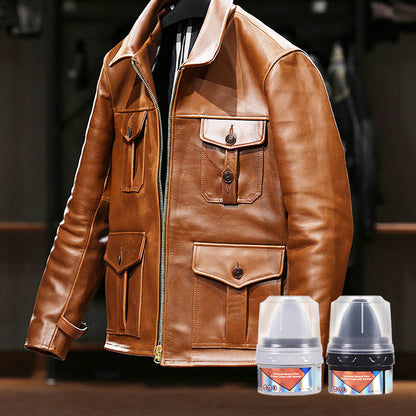 Crème Universelle Incolore pour Chaussures avec Éponge