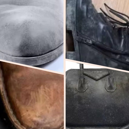 Crème Universelle Incolore pour Chaussures avec Éponge