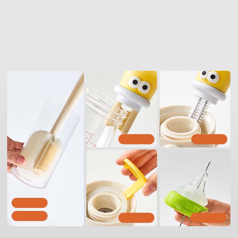 🔥Dernier jour 50 % de réduction – Brosse de nettoyage de bouteilles multifonctionnelle 5 en 1