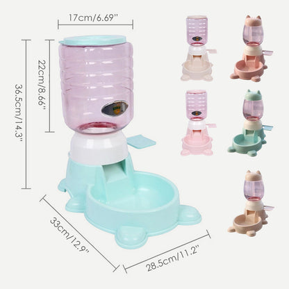 Distributeur de nourriture intelligent Paw-Press de 1,8 L pour animaux de compagnie