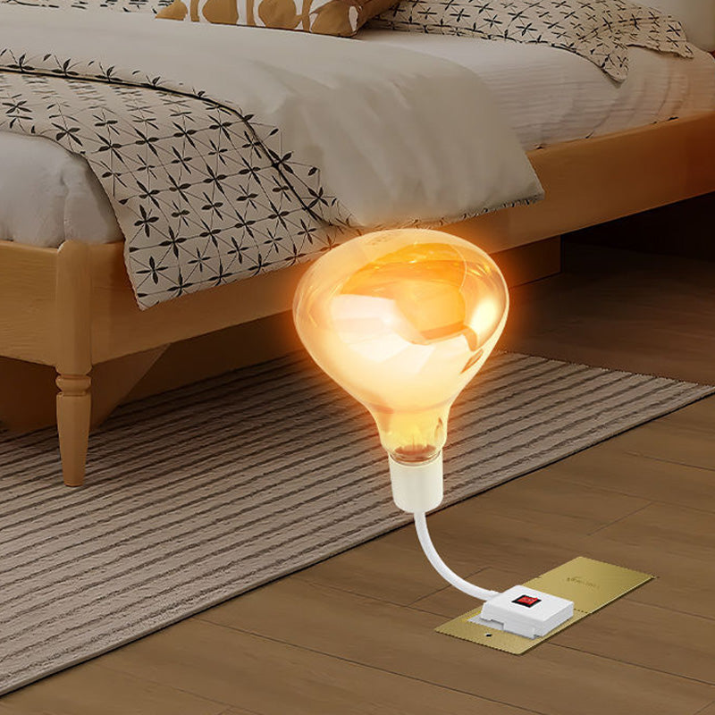 Douille de lampe de salle de bain haute puissance avec interrupteur