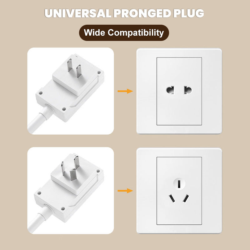 Douille de lampe de salle de bain haute puissance avec interrupteur