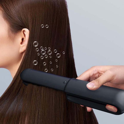 Lisseur et bigoudi portables 2 en 1