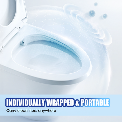 10 housses de siège de toilette imperméables jetables