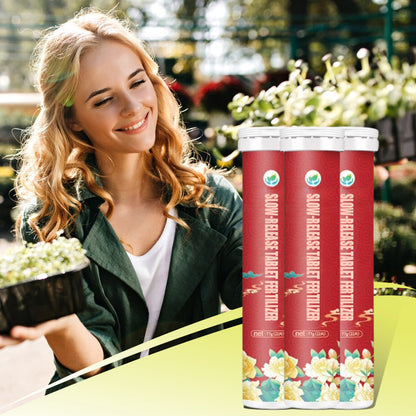 Multipurpose Slow-Release Tablet Fertilizer for Plants