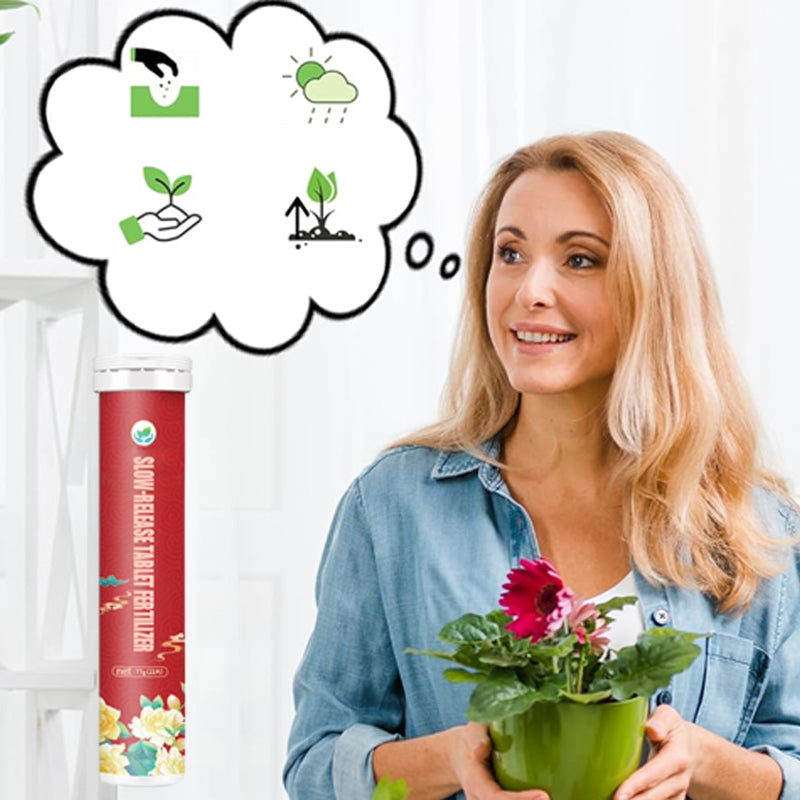 Multipurpose Slow-Release Tablet Fertilizer for Plants