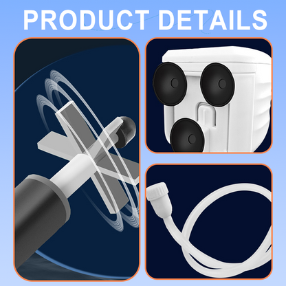 Filtre 3 en 1 pour aquarium – filtration, oxygénation et pompage de l'eau