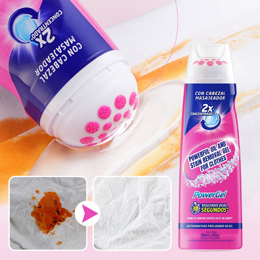 Gel détachant puissant pour vêtements