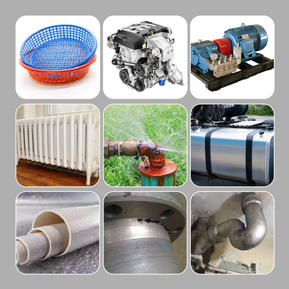 🔧 ACHETEZ 2 OBТENEZ 3! ✨ Adhésif Métallique Haute Résistance - Colle Instantanée Résistante à l'Eau pour Réparations sur Métal, Bois, Céramique & Plastique 💧🛠️