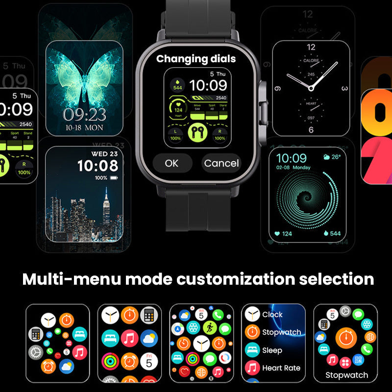 🔥Nouvelle vente exceptionnelle 2025🔥 Écouteurs Bluetooth 2 en 1 Smartwatch