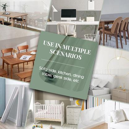 Film de protection murale électrostatique transparent