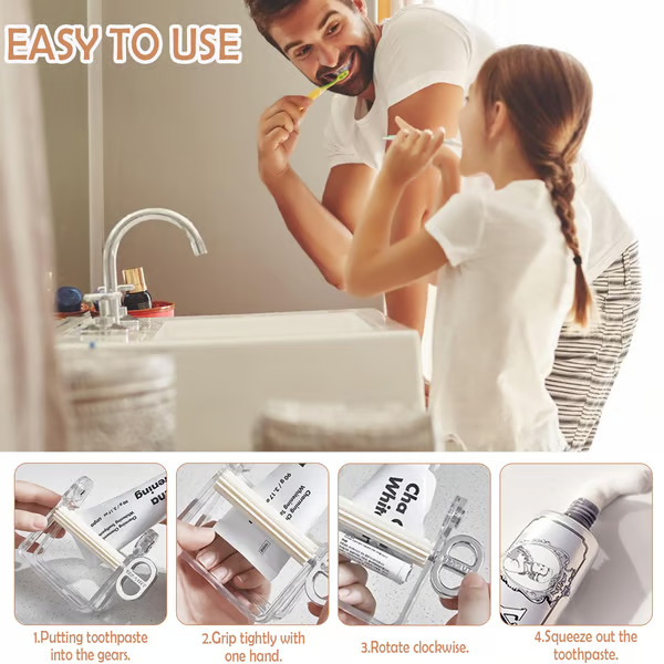 ⏳Réduction de 50 % pour une durée limitée💥📎 Rouleau presse-tube en plastique 💯