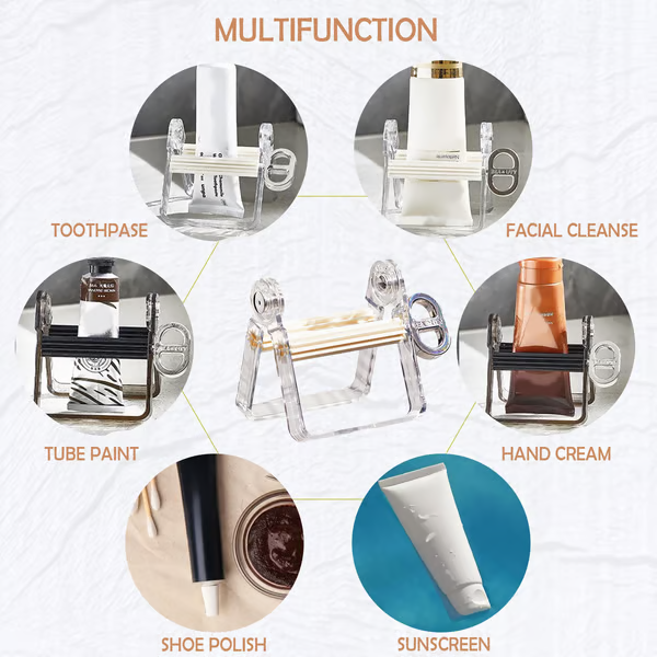 ⏳Réduction de 50 % pour une durée limitée💥📎 Rouleau presse-tube en plastique 💯