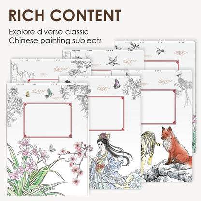 Album de copie de peinture chinoise