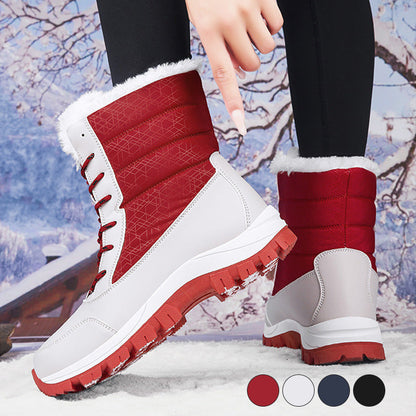 📢 60% de desconto!!!🔥 Botas de inverno impermeáveis e ultraquentes para mulher – elegantes, antiderrapantes e respiráveis! ❄️👢