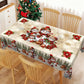 🎁Toalha de mesa estampada de Natal🌟Padrões elegantes + tecido premium, presente ideal para amantes de decoração de casa!