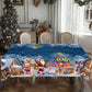 🎁Toalha de mesa estampada de Natal🌟Padrões elegantes + tecido premium, presente ideal para amantes de decoração de casa!