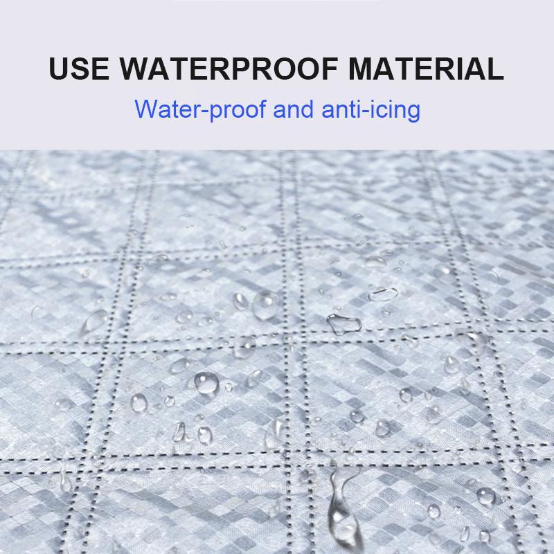 Couverture Magnétique Contre la Neige pour Pare-brise de Voiture