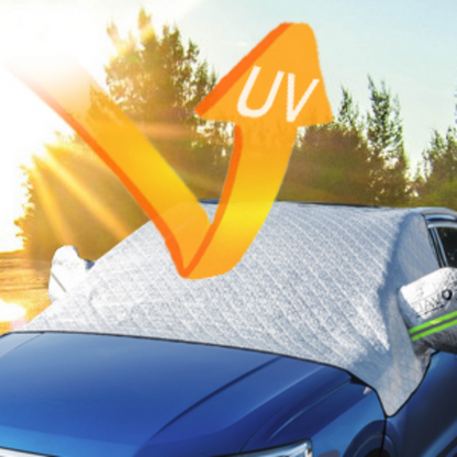 Couverture Magnétique Contre la Neige pour Pare-brise de Voiture