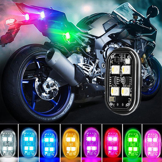 📢 50% DE DESCONTO!! Luz de aviso LED portátil para automóvel • Com comando à distância e luz intermitente ultrabrilhante