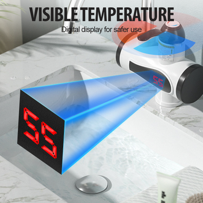 Robinet d'eau chaude électrique instantané sûr et pratique