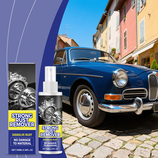 Spray removedor de ferrugem potente e multifuncional para carros – funciona em pára-choques, escapamentos e acabamentos, removendo ferrugem sem esforço em poucos minutos