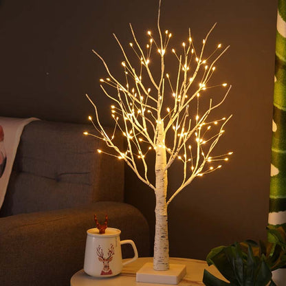 🔥 50% DE DESCONTO! ✨ Lâmpada LED decorativa «Bétula» – luz quente e acolhedora, economia de energia, design natural 🌳💡