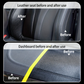 Limpador multifuncional de couro para interior de carro