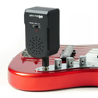 Mini conjunto de amplificador de guitarra elétrica portátil