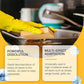 🔥Compre 2 e ganhe 1 grátis! Potente produto de limpeza desengordurante para a cozinha – Não tóxico, de ação rápida e multifuncional 🧼✨