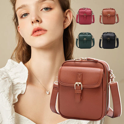 Bolsa mensageiro vintage de grande capacidade