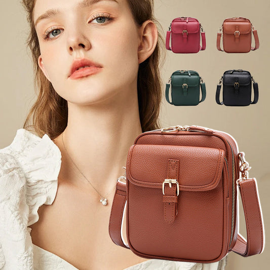 Bolsa mensageiro vintage de grande capacidade