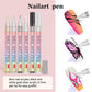 12-Color Professional Nail Art Pen Set