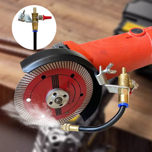 🔧 DESCONTO DE 50% POR TEMPO LIMITADO! ✨ Pulverizador de água para remoção de pó para máquinas de corte – Dois modos de pulverização, tubo flexível de alumínio, antiferrugem 💧