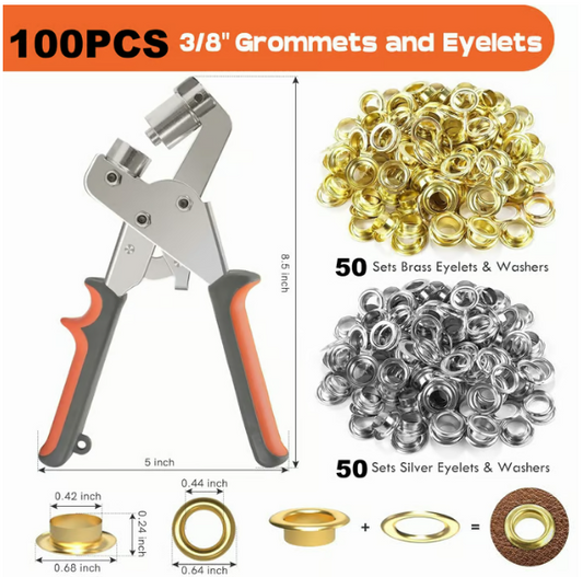 🔥Special offer 50% discount🔥Eyelet tool kit