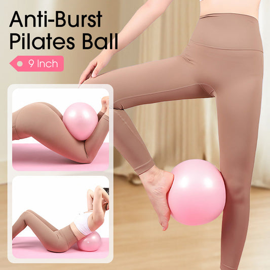 ⚽ Bola de Pilates de 9 polegadas – segura, inclui bomba e é ideal para fitness 📦💪