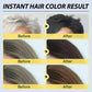 🍎 AGORA COM 50% DE DESCONTO!✨ Champô para coloração instantânea do cabelo com extratos de ervas para homens e mulheres