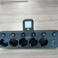Tomada adaptadora com 4 tomadas, tomada múltipla com interruptor independente e pequeno adaptador para luz noturna