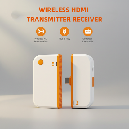 🏆 Último dia com preço especial!! Transmissor e recetor HDMI sem fios
