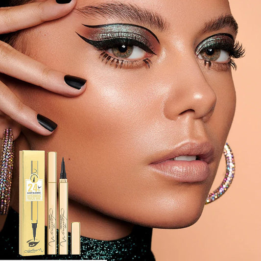 🔥🔥 COMPRE 1 E GANHE 1 GRÁTIS  💫     Caneta de eyeliner líquido à prova de água e de longa duração